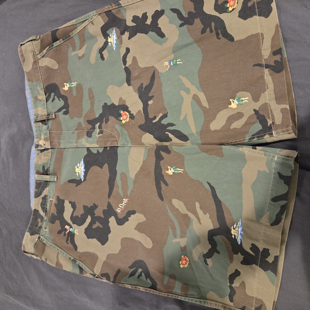Mens Size 40 Ralph Lauren Polo Camouflage Shorts